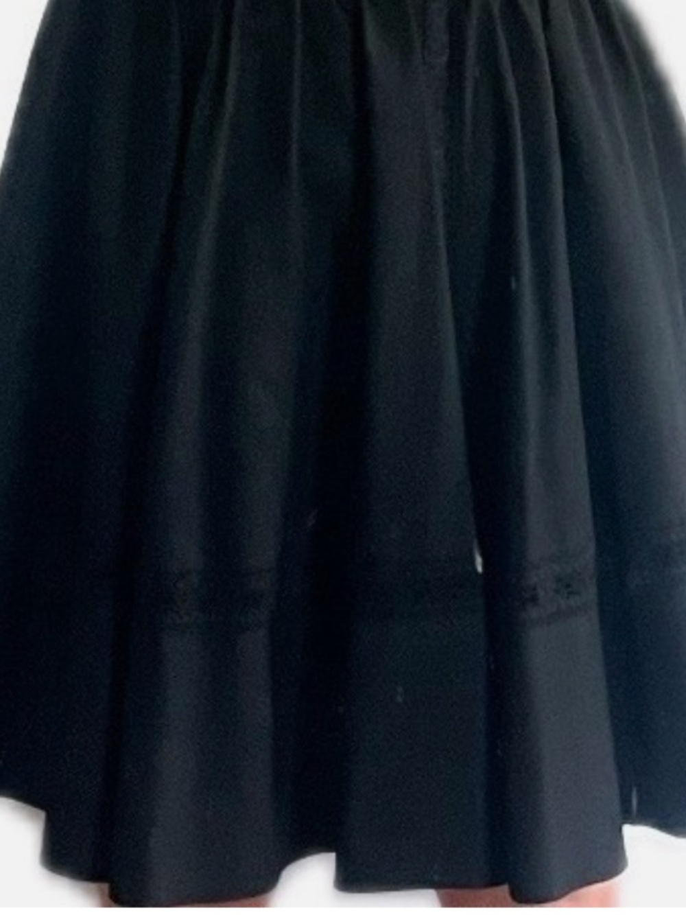 Vintage, Malco Modes, Black Circle Skirt, M